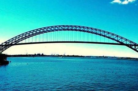 世界大跨径拱桥—美国贝永大桥