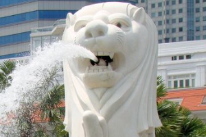 新加坡——鱼尾狮像