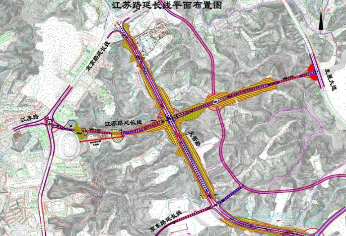 原路改线—提高原路的使用质量和通过能力