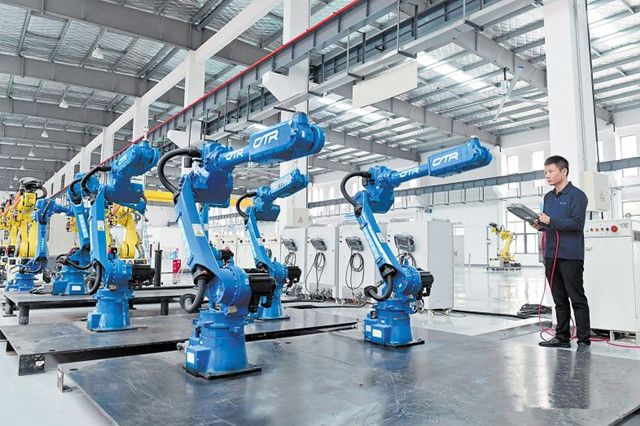 工业机器人托起长沙制造业新蓝图