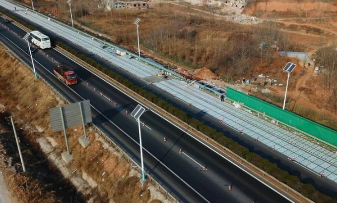 光伏智能道路—承载式高速光伏路面