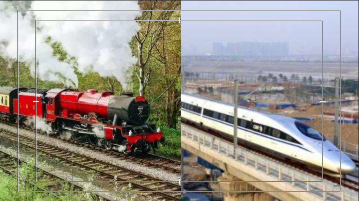 传统火车和中国高铁外形上的区别及受流体阻力影响