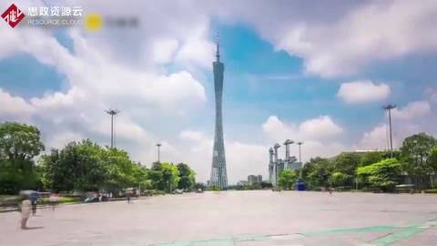 我国第一高塔：广州塔