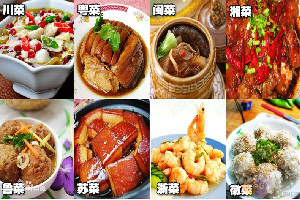 中国美食之八大菜系