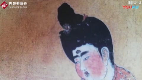 中国传世人物画欣赏——龙凤仕女图
