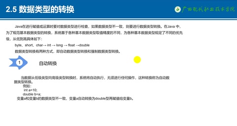 教学视频：<em>数据类型</em>转换