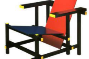 红蓝椅—20世纪西方现代艺术设计史上的经典作品