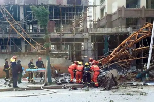 湖南华容县华容明珠三期工程项目“1·23”较大塔式起重机坍塌事故