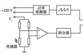 <em>灯光</em>亮度自动控制器原理图