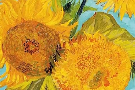 一分钟了解文森特·梵高创作的系列油画《向日葵》