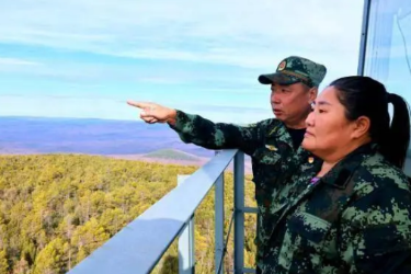 大兴安岭深处的夫妻哨<em>瞭望</em><em>护林</em>