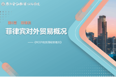 <em>课件</em>： <em>国际</em>经济与贸易<em>专业</em>《6.3 菲律宾对<em>外贸</em>易概况》